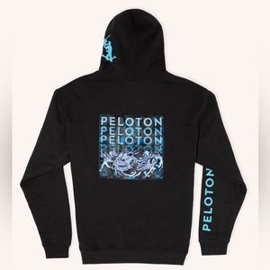 Peloton Fleece Hoodie Mens Size Large Sanford Green limited edition